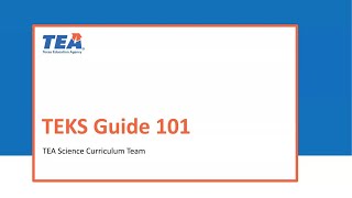 Science Teks Guide 101