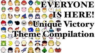 Super Smash Bros. Ultimate unique victory themes