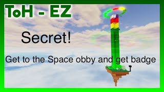 Tower Of Hell Easy Secret Space Badge I Tutorial