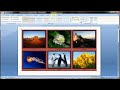 Microsoft word tutorial |How to insert images into word document table