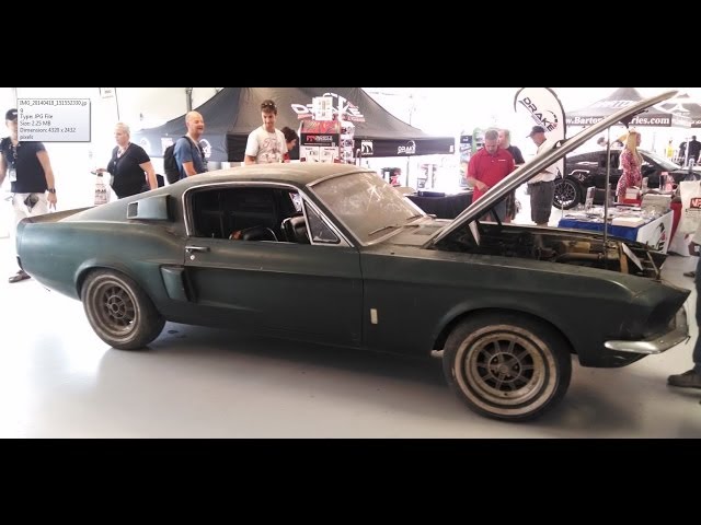 Barnfind! 1967 Shelby GT 500 at the Mustang 50th ...