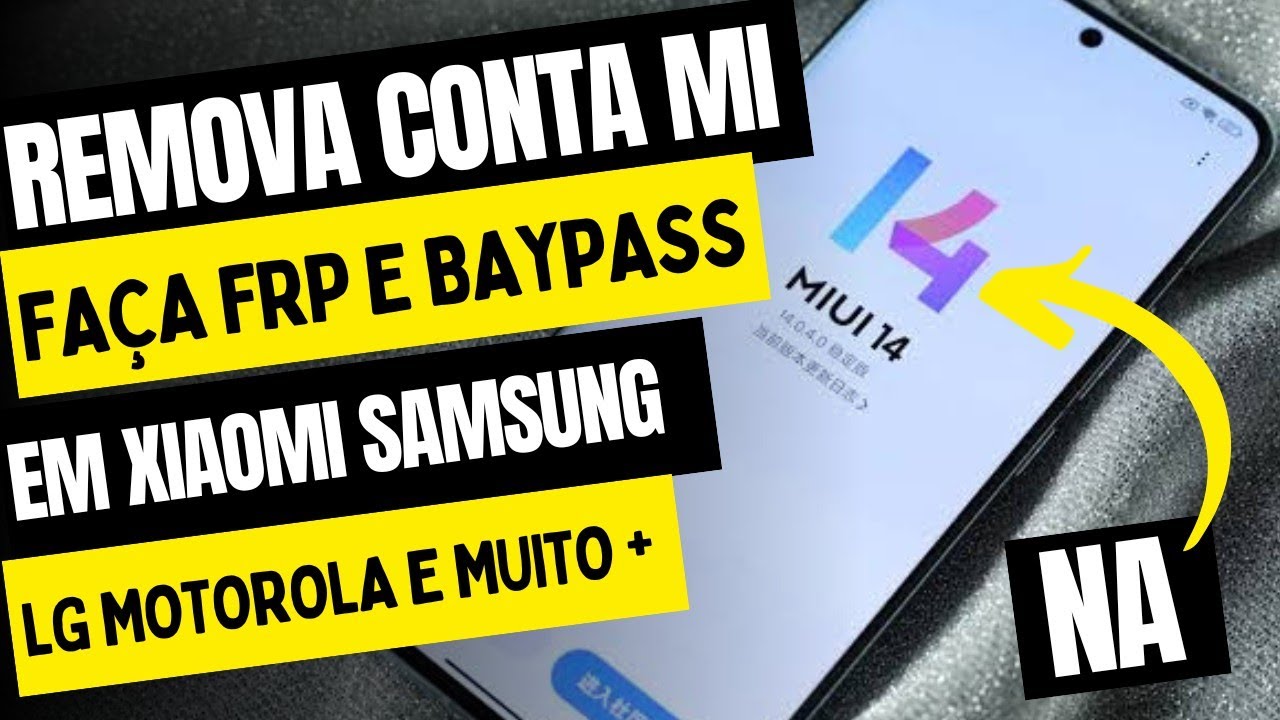 Remove MI CLOUD ACCOUNT make FRP and BAYPASS on XIAOMI Remove MI CLOUD ACCOUNT make FRP and BAYPASS on XIAOMI