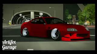 Toyota Supra Sinematik Klip - Car Parking Multiplayer