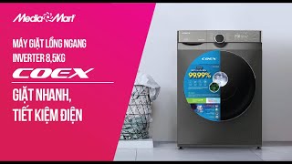 Máy Giặt Coex Inverter 8,5Kg Giặt Nhanh, Tiết Kiệm Điện Fw-80Cw1408Igb - Điện Máy Mediamart