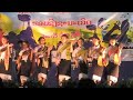 Lao fon dance competition at Phonsavan High School