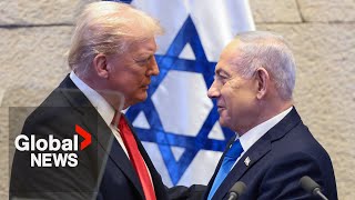 Together, We Will Achieve This Peace Trump, Netanyahu Speak As Israeli Hostages Released