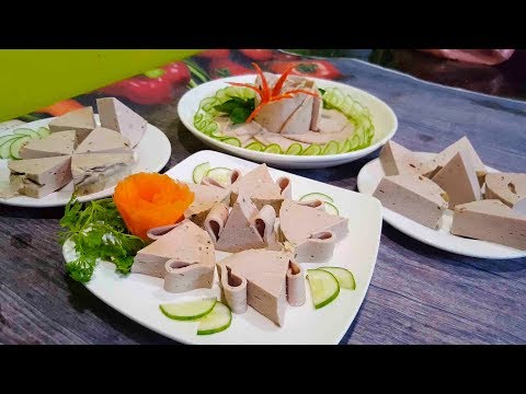 4 Cách Đơn Giản Thái Giò Lụa Bày Mâm Cỗ Đẹp