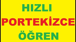Brezilya Portekizcesi - Ders 7 Çoğul Hal Devam