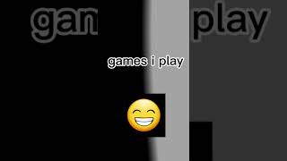 My Game That I Play
