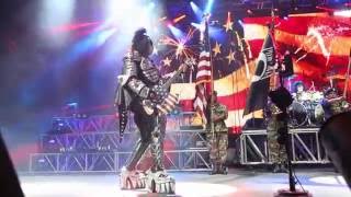 Watch Kiss Star Spangled Banner live video