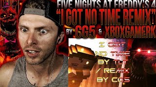 Vapor Reacts #440 | *NEW* FNAF 4 SONG REMIX "I Got No Time" Animation by XboxGamerK ft. CG5 REACTION
