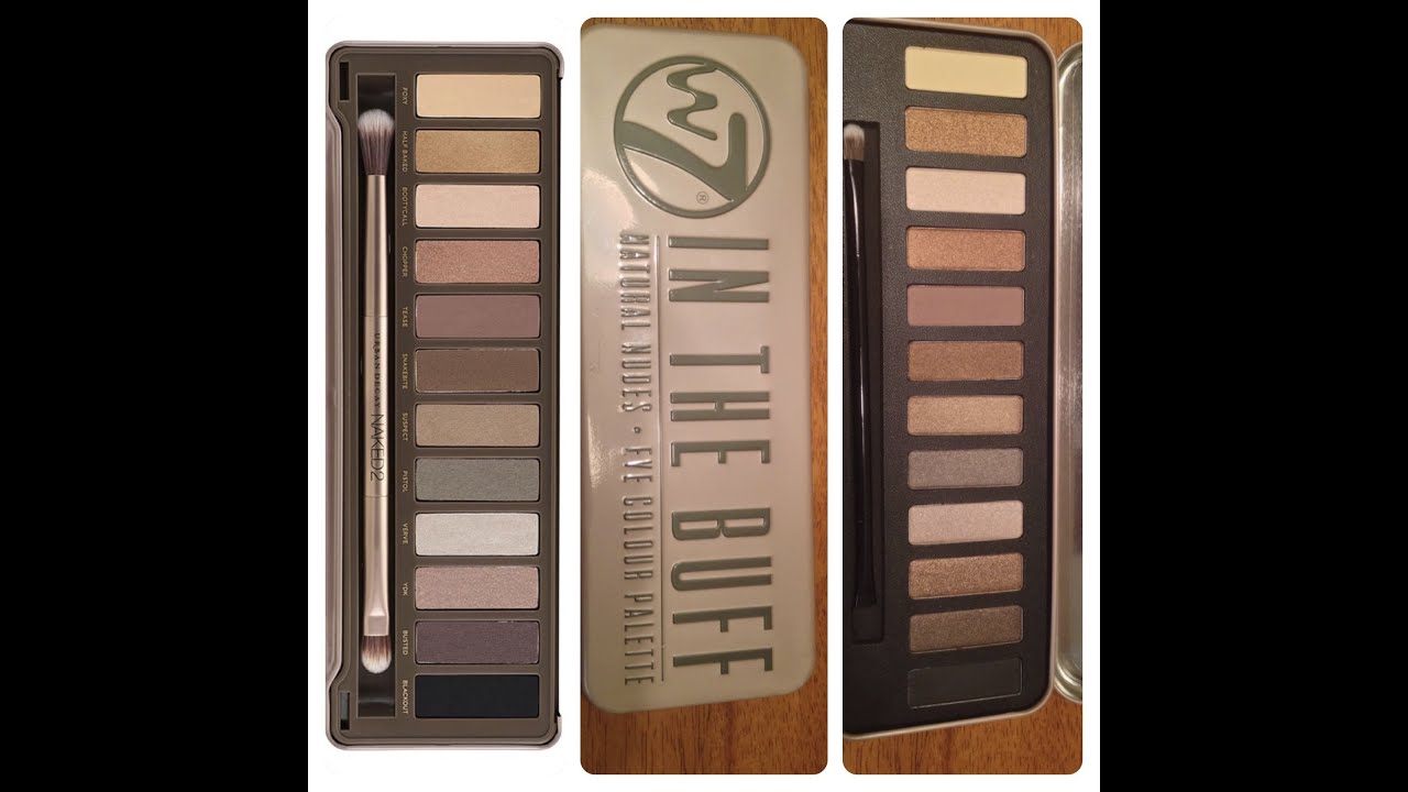 Urban Decay Naked 2 Palette Dupe