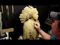 Sculpting With Lemon - The Protector - Getting the Clay Ready for Display