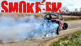 Big Turbo CanAm X3 MELTS tires!
