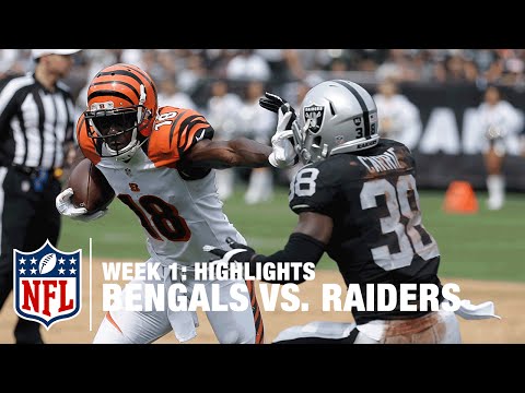 Bengals Vs Raiders Week 1 Highlights Nfl Bengals Vs Raiders Week 1 Highlights Nfl