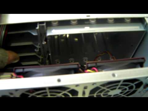X-Case RM 305 3u Rackmount server case for 13 hard drives. 9 Cooling Fans