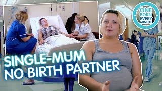 Brave Woman Delivers First Baby With No Birthing Partner One Born Every Minute