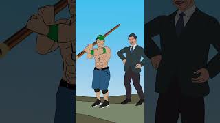 Help John Cena Strengthen His Spear Throw