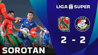 Sorotan Perlawanan Kelantan United 2 - 2 Pdrm Liga Super 2023