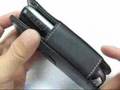 Foto pequena PDair Leather case for HTC Panda/HTC P6300 - Book (Black)