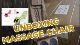 unboxing JMG Rocking Electric Massage Chair