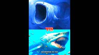 Bloop Vs Megalodon,Mosasaurus,Ningen,Worm,Hippocampus