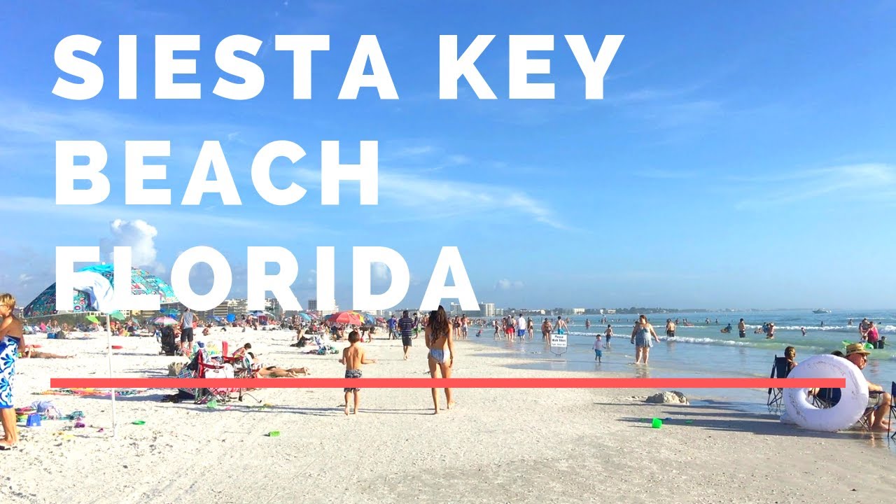 Discover Siesta Key Florida Beach - One Of Sarasota Florida Best Beaches 🏖️