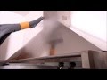 Pulizia cappa in acciaio Vapore con Biocleaner