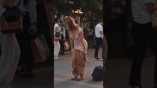 Girl Changing Clothes In Public