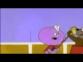 Squiddly Diddly tells the Queen of Hearts to cut that out