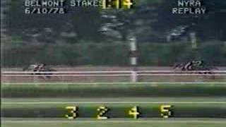 Affirmed Vs. Alydar - 1978 Belmont Stakes 9Th Meeting