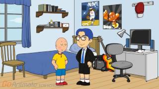 Caillou Gets Grounded On Christmas Eve