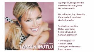 Lerzan Mutlu - Yar Dediğin Arar Orijinal Karaoke