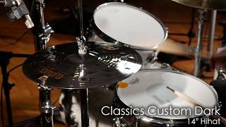 Meinl Cymbals CC14DAH Classics Custom 14" Dark Hihat