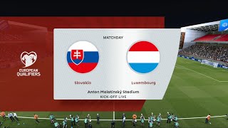 Slovaquie Contre Luxembourg Stade Anton Malatinský Éliminatoires Pour La Coupe Du Monde De La...