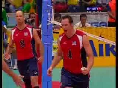 BRASIL 0 X 3 USA 3ºSET SEMIFINAL WORLD LEAGUE 2008