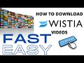 SOLVED: How to Download WISTIA Video from a Website