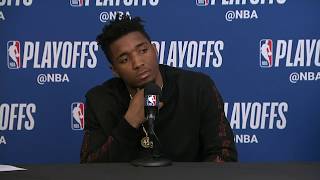 Donovan Mitchell, Rudy Gobert, and Royce O'Neale Postgame Interview | Rockets vs Jazz Game 3 Donovan Mitchell, Rudy Gobert, and Royce O'Neale Postgame Interview | Rockets vs Jazz Game 3