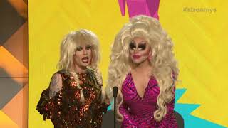 Katya And Trixie Present Lifestyle To The Merrell Twins - Streamys 2018