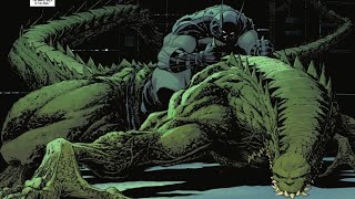 Batman Is Riding Killer Croc?
