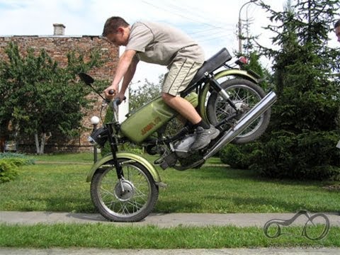Crazy Russian bikers stunt | Стант на яве, jawa, иж, восход, мт, урал Crazy Russian bikers stunt | Стант на яве, jawa, иж, восход, мт, урал