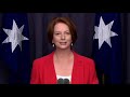 Julia Gillard: Press Conference