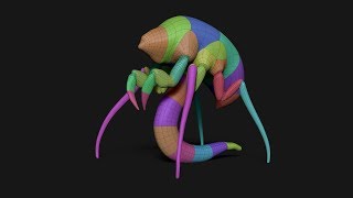 ZAULAS #20 - Criatura no ZBrush parte 3 - Modelagem 1