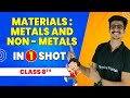 Materials : Metals and Non - Metals in 1 Shot || Class 8th Science || Pariksha Abhyas