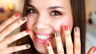 Pretty Little Liars Tutorial - Hannas Leopard Nails