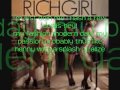 RichGirl- Swagger Rightt (lyrics) video