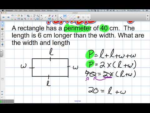 Problem Solving Perimeter