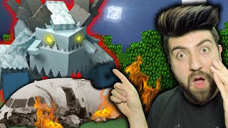 Kar Canavar Peşi̇mi̇zde Uçağimiz Düştü Mi̇necraft Han K