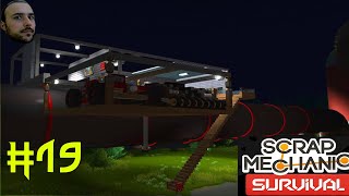 Yaratiklarin Ulaşamadiği Üs - Scrap Mechanic - Survival