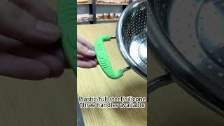 Wholesale Kitchen Resistant Tool Fruits Vegetables Pasta With Handles Rice Colander Strainer